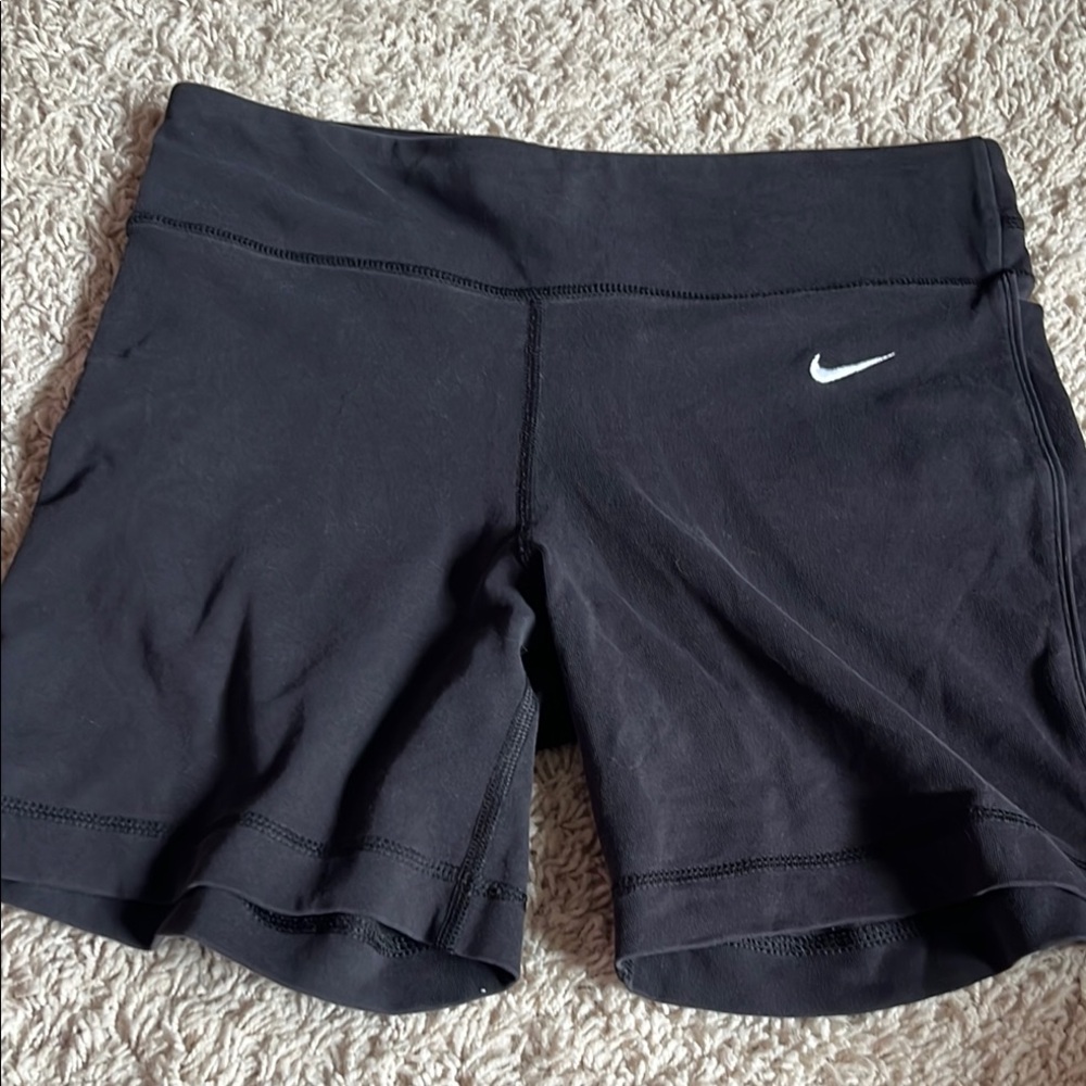 vintage nike biker shorts. cotton material. used but good condition